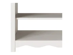 Consola*vidaxl Aparador com gaveta Drammen 89,5 x 37 x 73 cm Branco