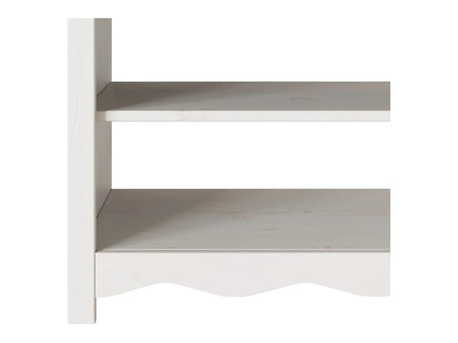 Consola*vidaxl Aparador com gaveta Drammen 89,5 x 37 x 73 cm Branco