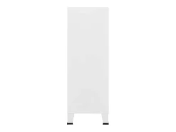vidaxl Aparador de arrumação industrial 75x40x115 cm metal^ Acessórios De Arrumação