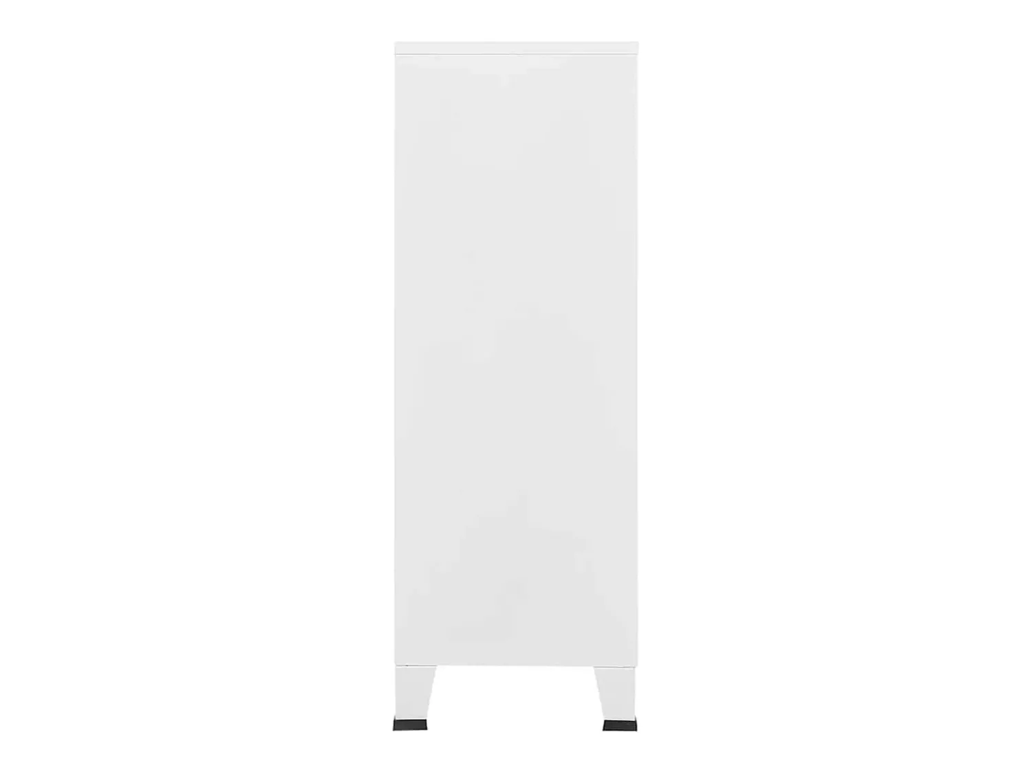 vidaxl Aparador de arrumação industrial 75x40x115 cm metal^ Acessórios De Arrumação