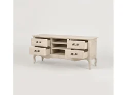 Móvel De Tv* Aparador 158x69x48 cm Venezia Bianco VEB834K Bege