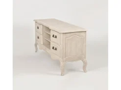 Móvel De Tv* Aparador 158x69x48 cm Venezia Bianco VEB834K Bege