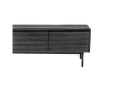 Aparador 130x50x45 cm cinza tundra Capella CAPL01-130^ Móvel De Tv