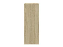 vidaxl Aparador 60x31x84 cm derivados de madeira carvalho sonoma^ Prateleira