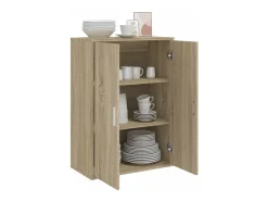 vidaxl Aparador 60x31x84 cm derivados de madeira carvalho sonoma^ Prateleira