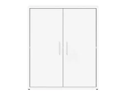 Prateleira|vidaxl Aparador 60x31x70 cm derivados de madeira Branco