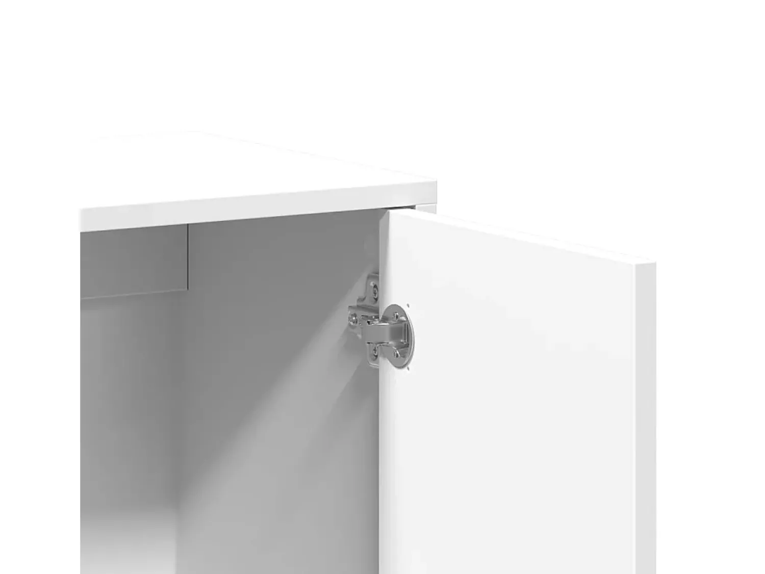 Prateleira|vidaxl Aparador 60x31x70 cm derivados de madeira Branco