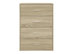 vidaxl Aparador 60x31x84 cm derivados de madeira carvalho sonoma Castanho