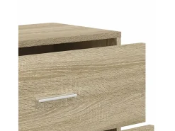 vidaxl Aparador 60x31x84 cm derivados de madeira carvalho sonoma Castanho