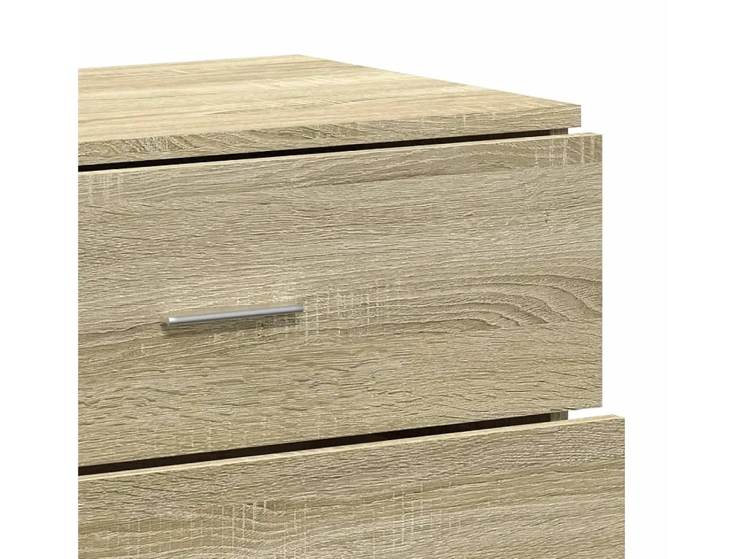vidaxl Aparador 60x39x80 cm derivados de madeira carvalho sonoma^ Prateleira