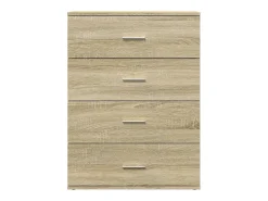 vidaxl Aparador 60x39x80 cm derivados de madeira carvalho sonoma^ Prateleira