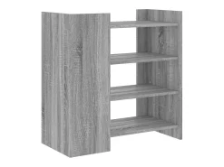 Prateleira|vidaxl Aparador 73,5x35x75 cm derivados de madeira sonoma Cinzento