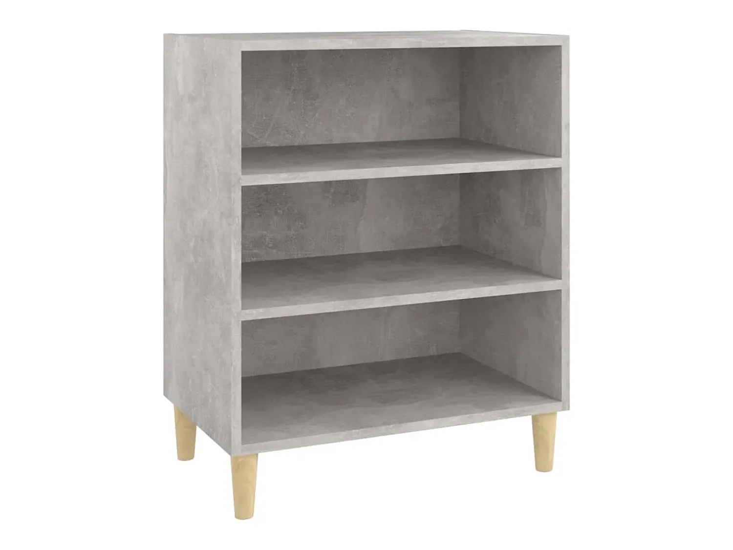 Prateleira|vidaxl Aparador 57x35x70 cm derivados de madeira cinza cimento Cinzento