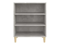 Prateleira|vidaxl Aparador 57x35x70 cm derivados de madeira cinza cimento Cinzento