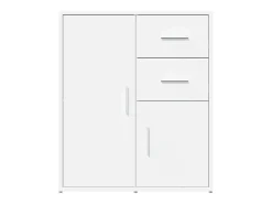 Prateleira|vidaxl Aparador 60x31x70 cm derivados de madeira Branco