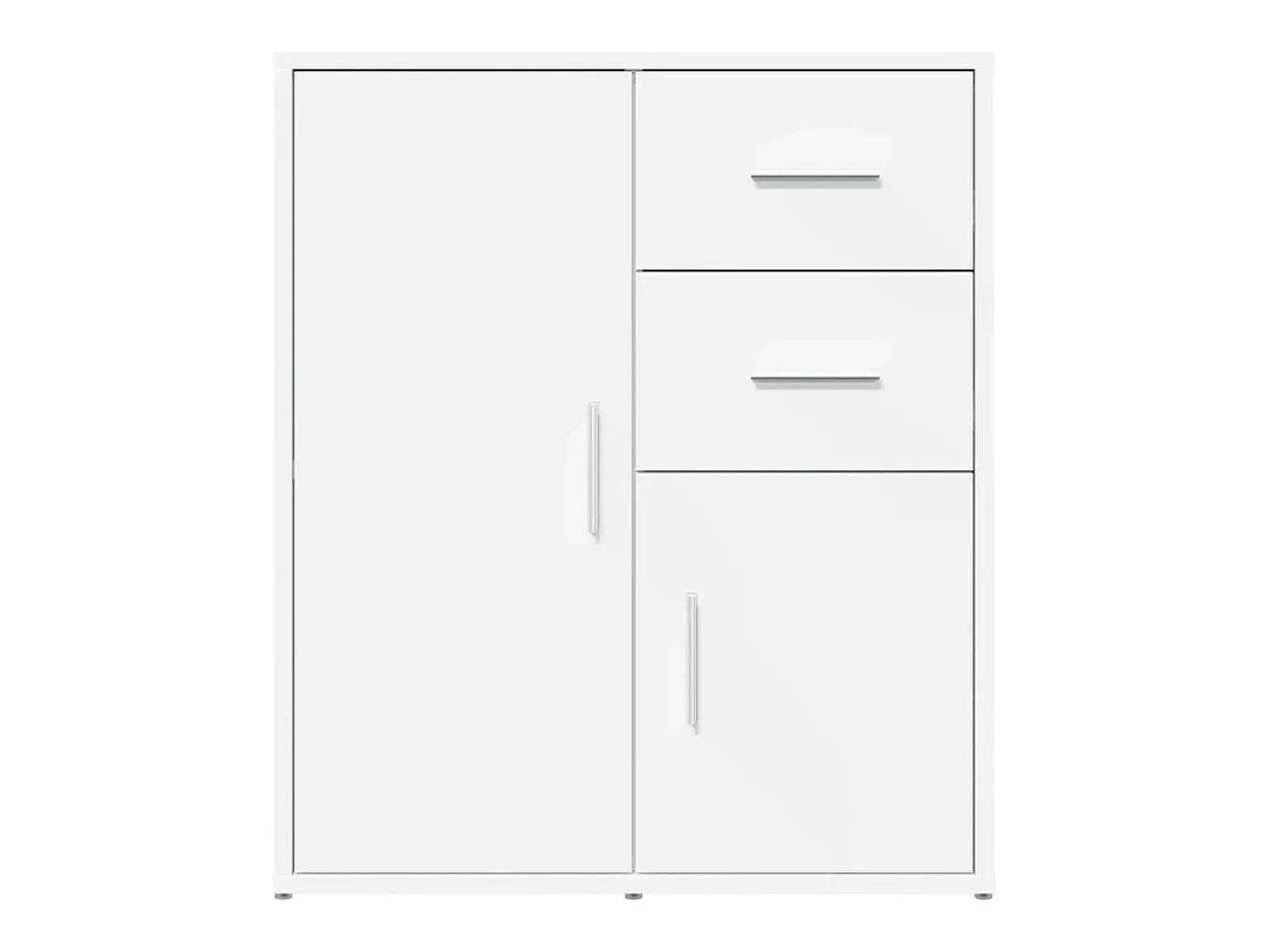 Prateleira|vidaxl Aparador 60x31x70 cm derivados de madeira Branco