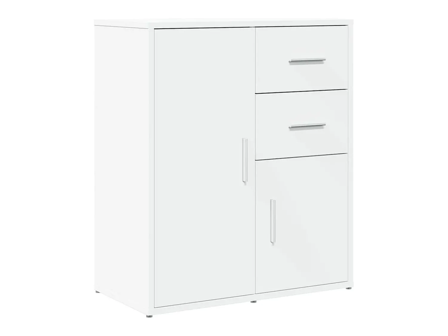Prateleira|vidaxl Aparador 60x31x70 cm derivados de madeira Branco