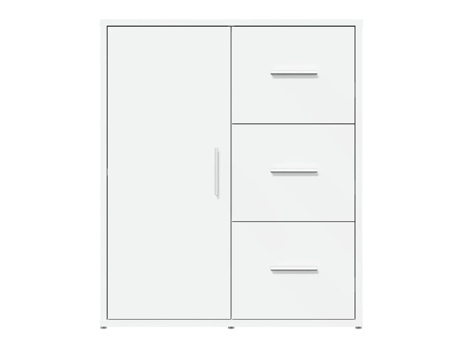 Outlet vidaxl Aparador 60x31x70 cm derivados de madeira Branco