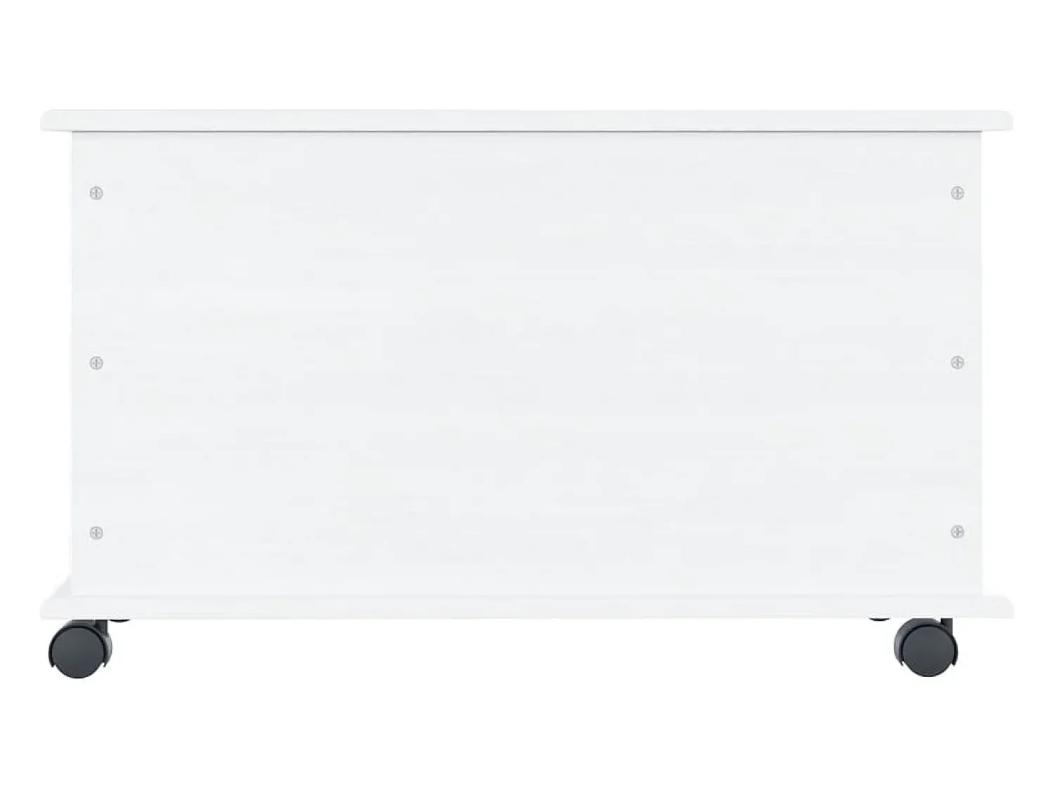 Arca arrumação c/ rodas ALTA 73x39,5x44 cm pinho maciço PT809341^ Acessórios De Arrumação
