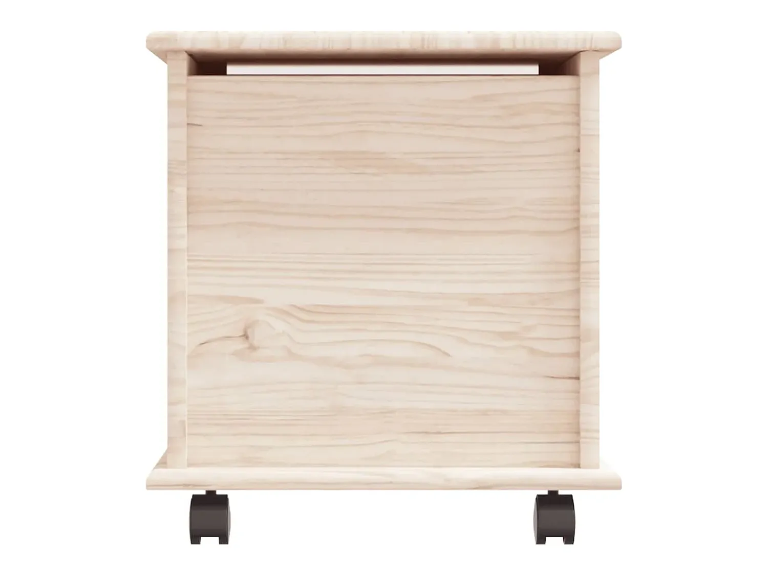 Acessórios De Arrumação* Arca de arrumação c/ rodas ALTA 73x39,5x44 cm pinho maciço PT406088 Castanho