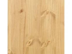 Acessórios De Arrumação*vidaxl Arca de arrumação Corona 78x78x45 cm madeira de pinho maciça Natural claro