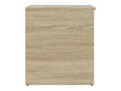 Online vidaxl Arca de arrumação 84x42x46cm madeira processada carvalho sonoma Natural claro