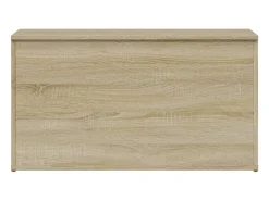 Online vidaxl Arca de arrumação 84x42x46cm madeira processada carvalho sonoma Natural claro