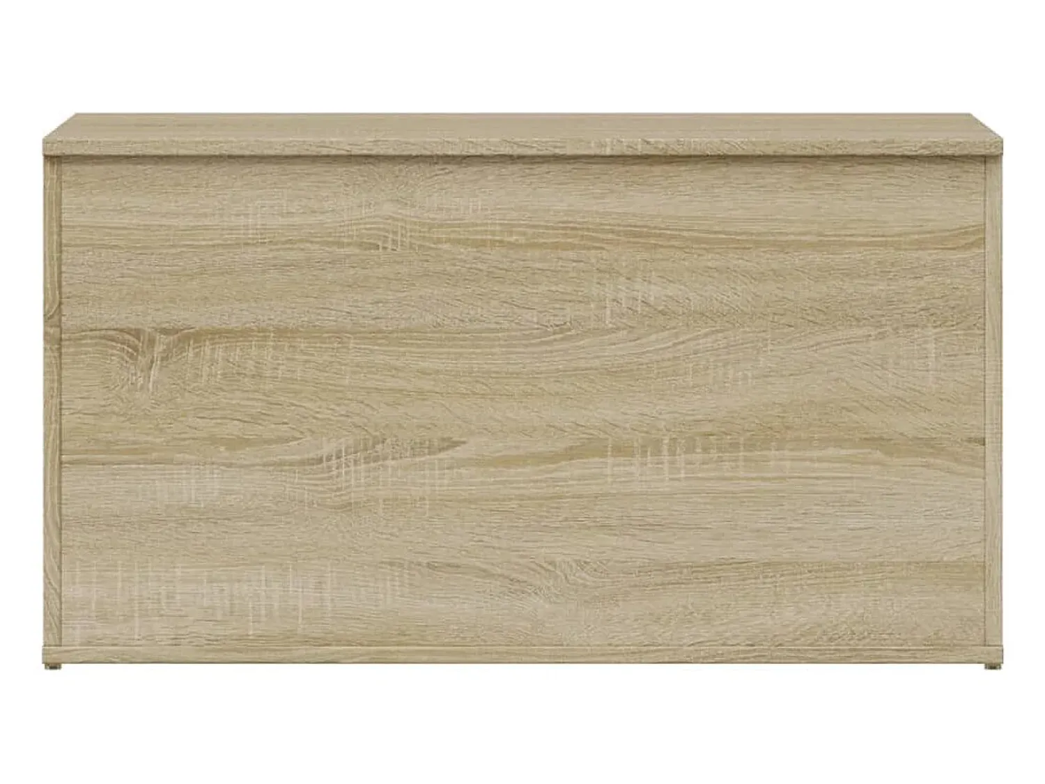 Online vidaxl Arca de arrumação 84x42x46cm madeira processada carvalho sonoma Natural claro