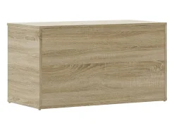 Online vidaxl Arca de arrumação 84x42x46cm madeira processada carvalho sonoma Natural claro