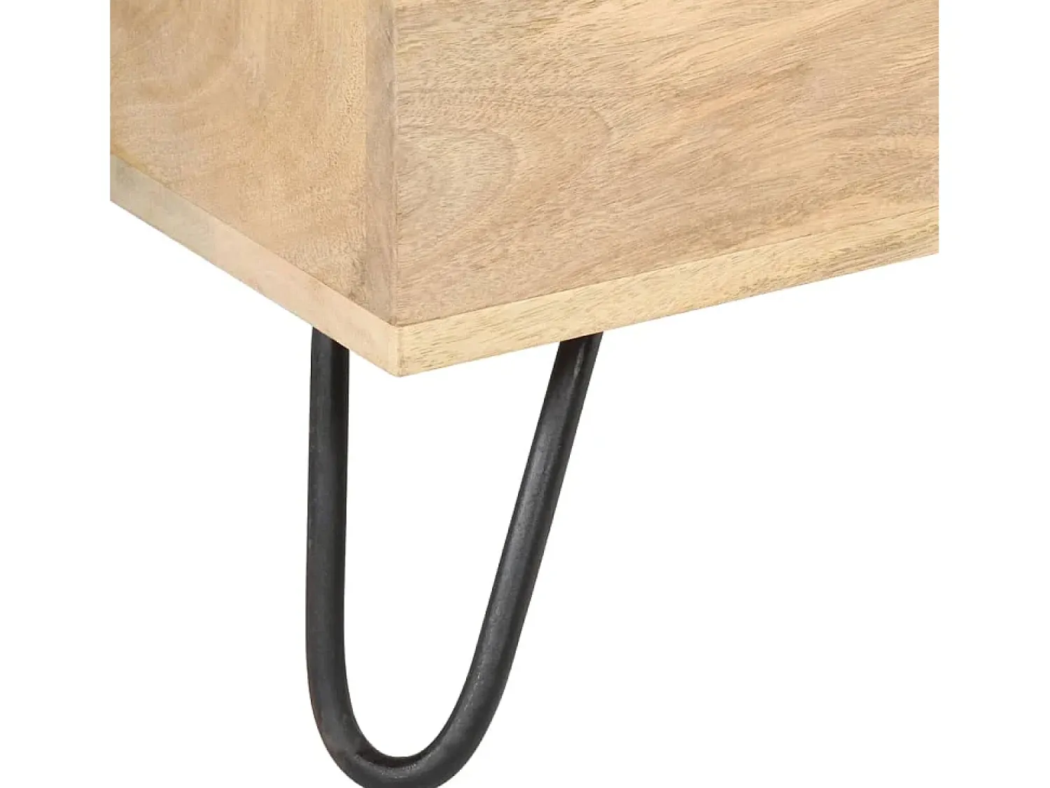 Sale vidaxl Arca 90x40x45 cm cm madeira de mangueira maciça Natural claro