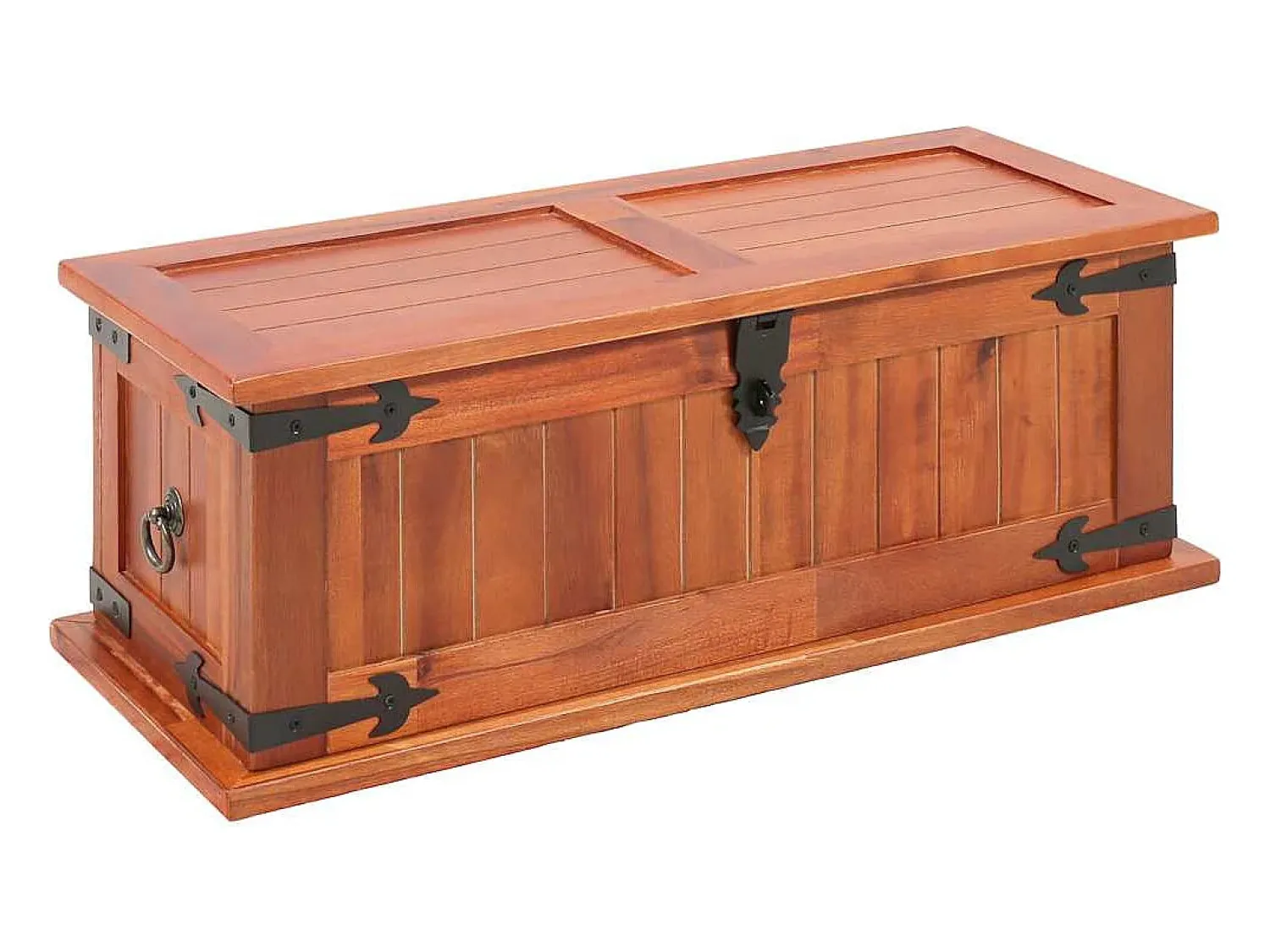 Acessórios De Arrumação*vidaxl Arcas de arrumação 3 pcs madeira de acácia maciça Natural claro