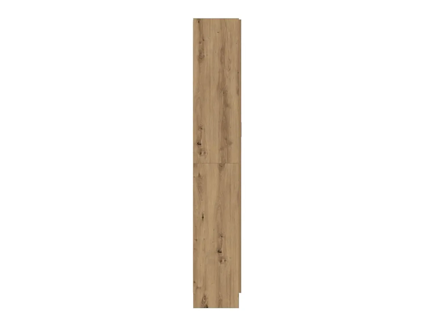 Outlet vidaxl Armário alto 82,5x30,5x185 cm deriv. madeira carvalho artisiano Castanho