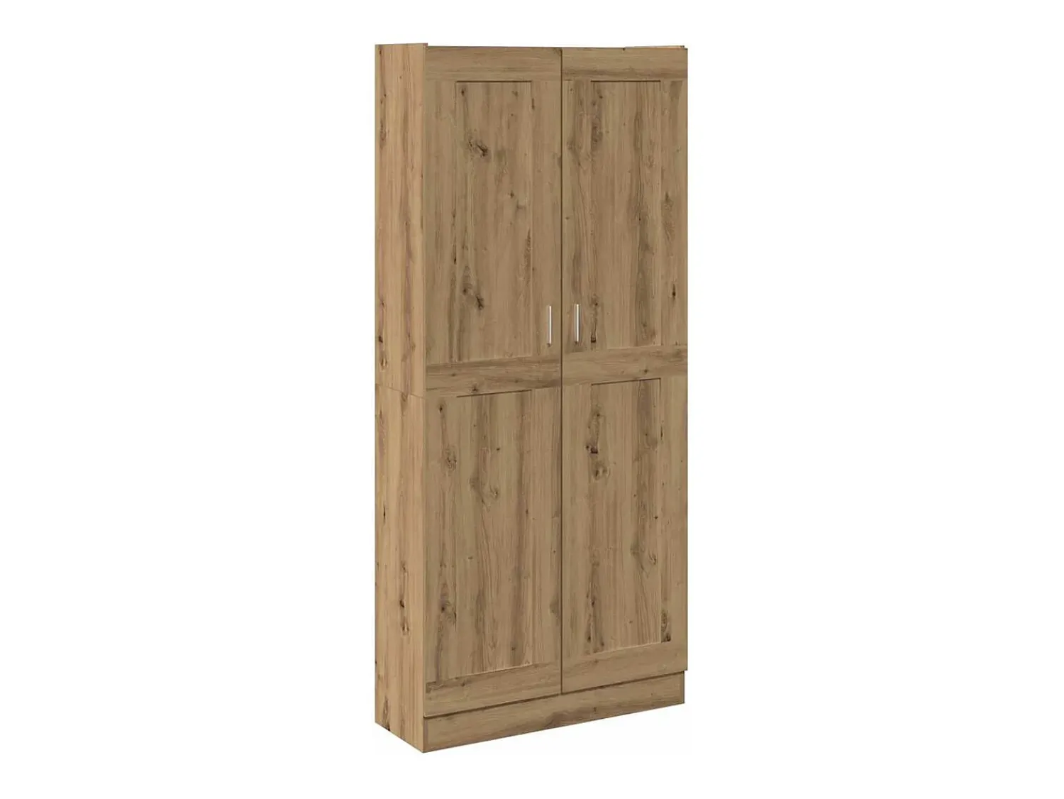 Clearance vidaxl Armário alto 82,5x30,5x185 cm deriv. madeira carvalho artisiano Castanho