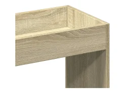 Vitrina|vidaxl Armário alto 63x33x140 cm derivados de madeira carvalho sonoma Castanho