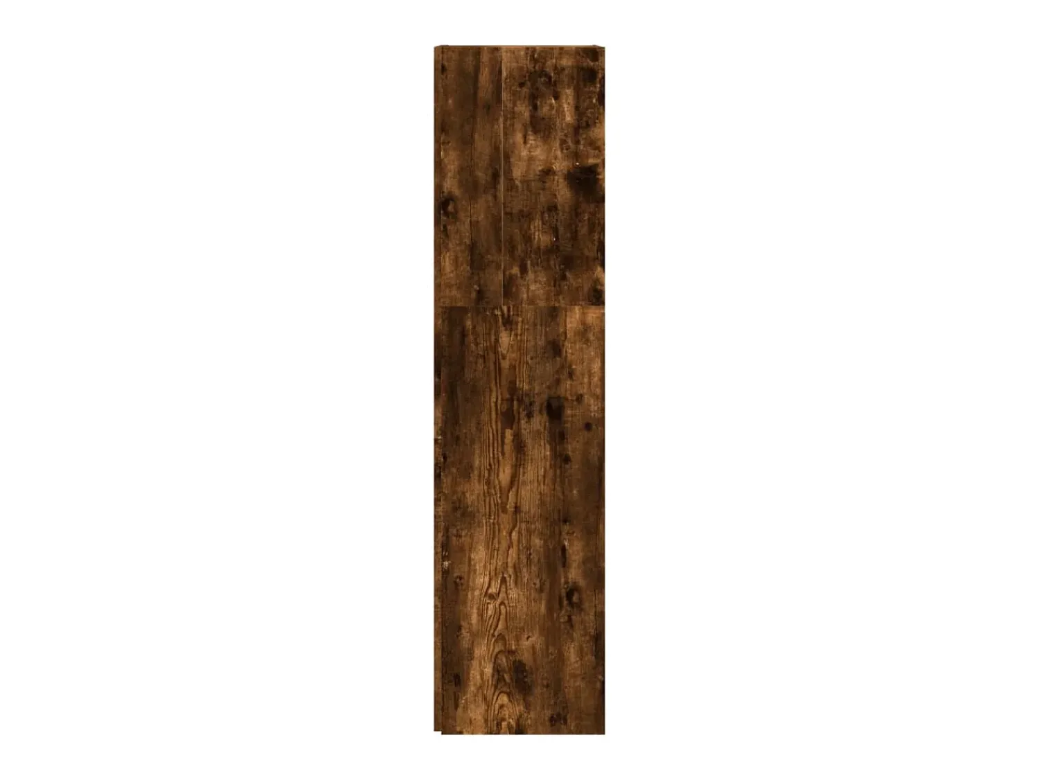 Prateleira*vidaxl Armário canto 33x33x132 cm derivados madeira carvalho fumado Natural claro