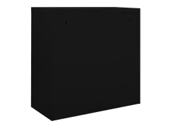 Discount vidaxl Armário com porta deslizante 90x40x90 cm aço Preto