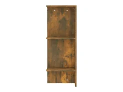 Clearance vidaxl Armário corredor 97,5x37x99cm derivados madeira carvalho fumado Natural claro