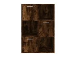 Móvel De Arrumação* Armário de arrumação 60x29,5x90 cm cor carvalho fumado PT810601 Castanho