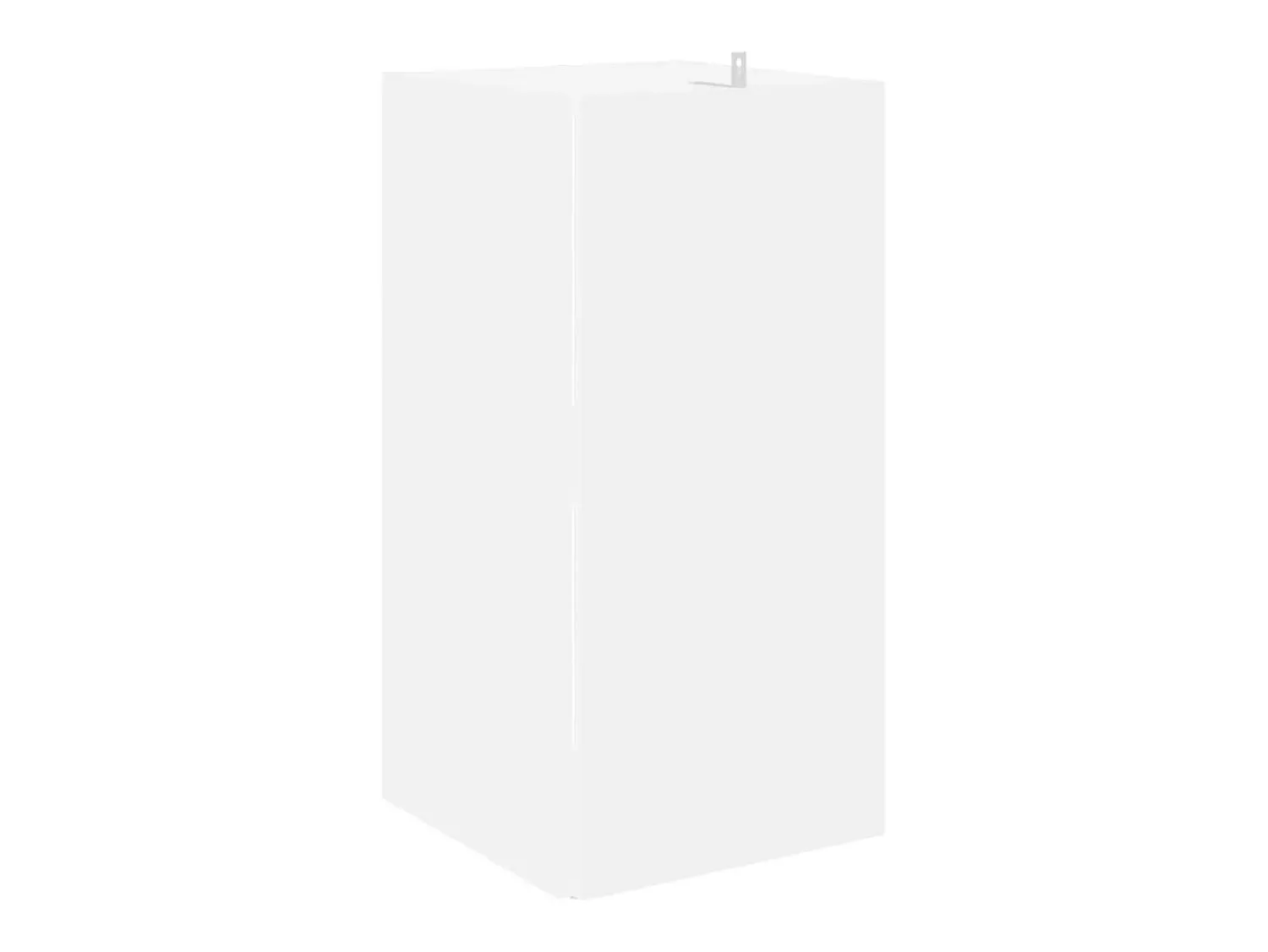 New vidaxl Armário de canto 33x33x67 cm derivados de madeira Branco