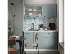 Discount Vicco Armário de cozinha para sótão inclinado -cinza 60x46x81.6 r-line Azul