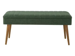 Dmora Armário de entrada Dgallett, Entrada de cabide, Composição para átrio, Consola de armazenamento multifunções, 50x38h135 cm, Carvalho e Verde^ Móvel De Entrada