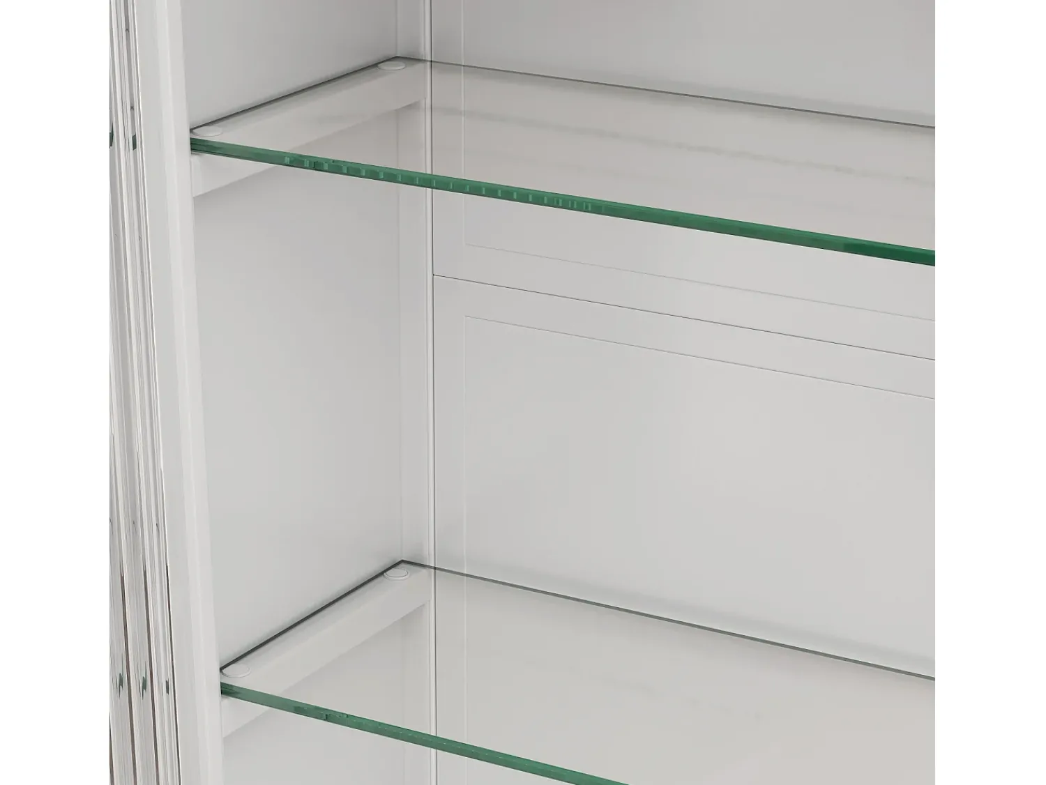 Armário de parede moderno com portas de vidro - para cozinha e banheiro - 90 × 20 × 70 cm,^ Prateleira