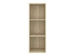 Clearance Armário de parede para TV derivados de madeira carvalho sonoma PT857876 Castanho