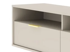 Outlet Armário de parede para TV pendurado Queen 140 cashmere Bege