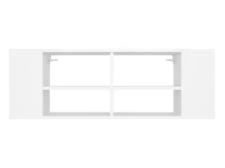 Armário de parede para TV 102x35x35 cm derivados madeira PT319168^ Móvel De Tv