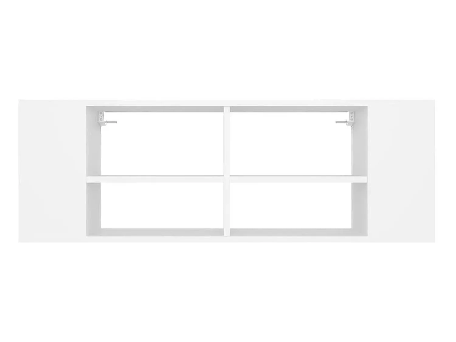Armário de parede para TV 102x35x35 cm derivados madeira PT319168^ Móvel De Tv