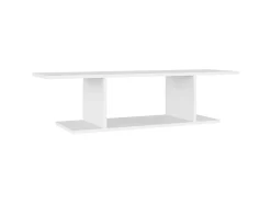 Móvel De Tv* Armário de parede para TV 103x30x26,5 cm PT656267 Branco