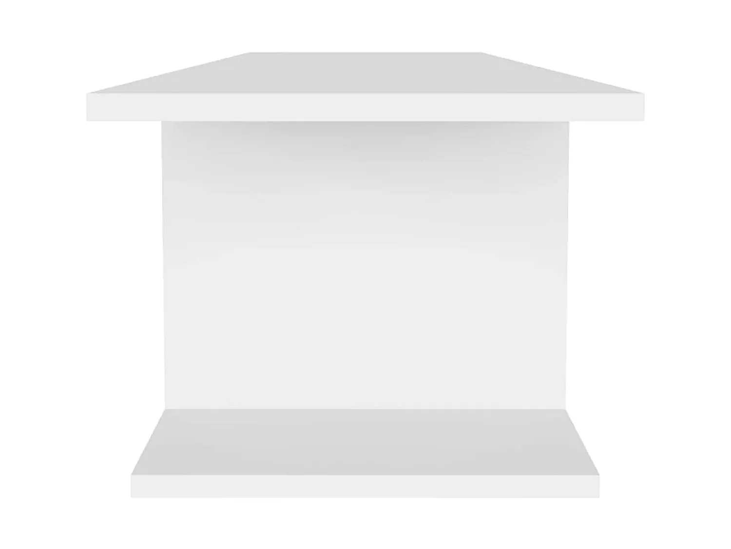 Móvel De Tv* Armário de parede para TV 103x30x26,5 cm PT656267 Branco