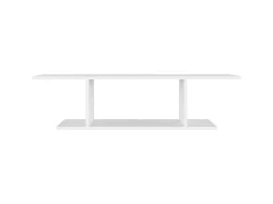 Móvel De Tv* Armário de parede para TV 103x30x26,5 cm PT656267 Branco