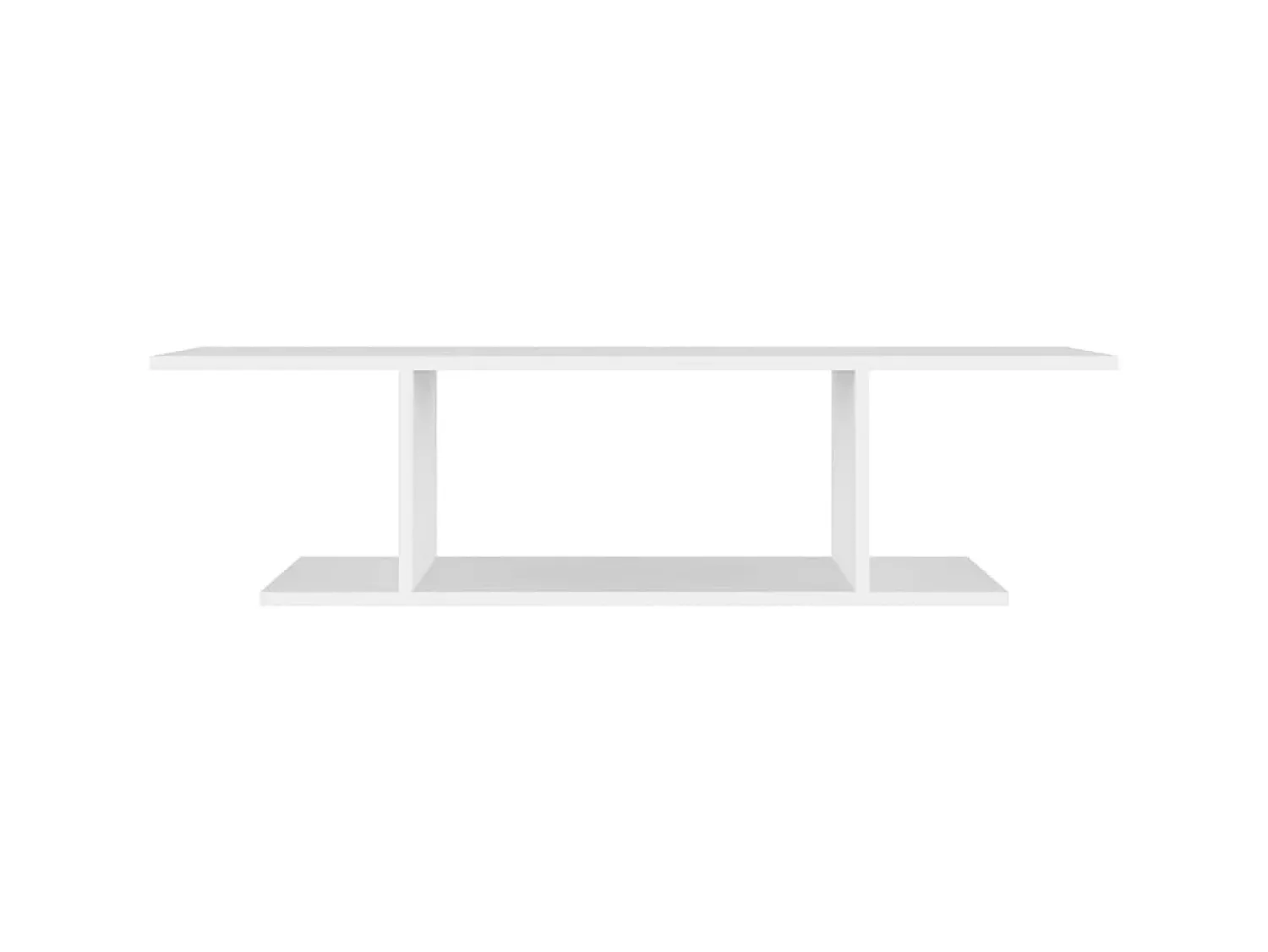 Móvel De Tv* Armário de parede para TV 103x30x26,5 cm PT656267 Branco